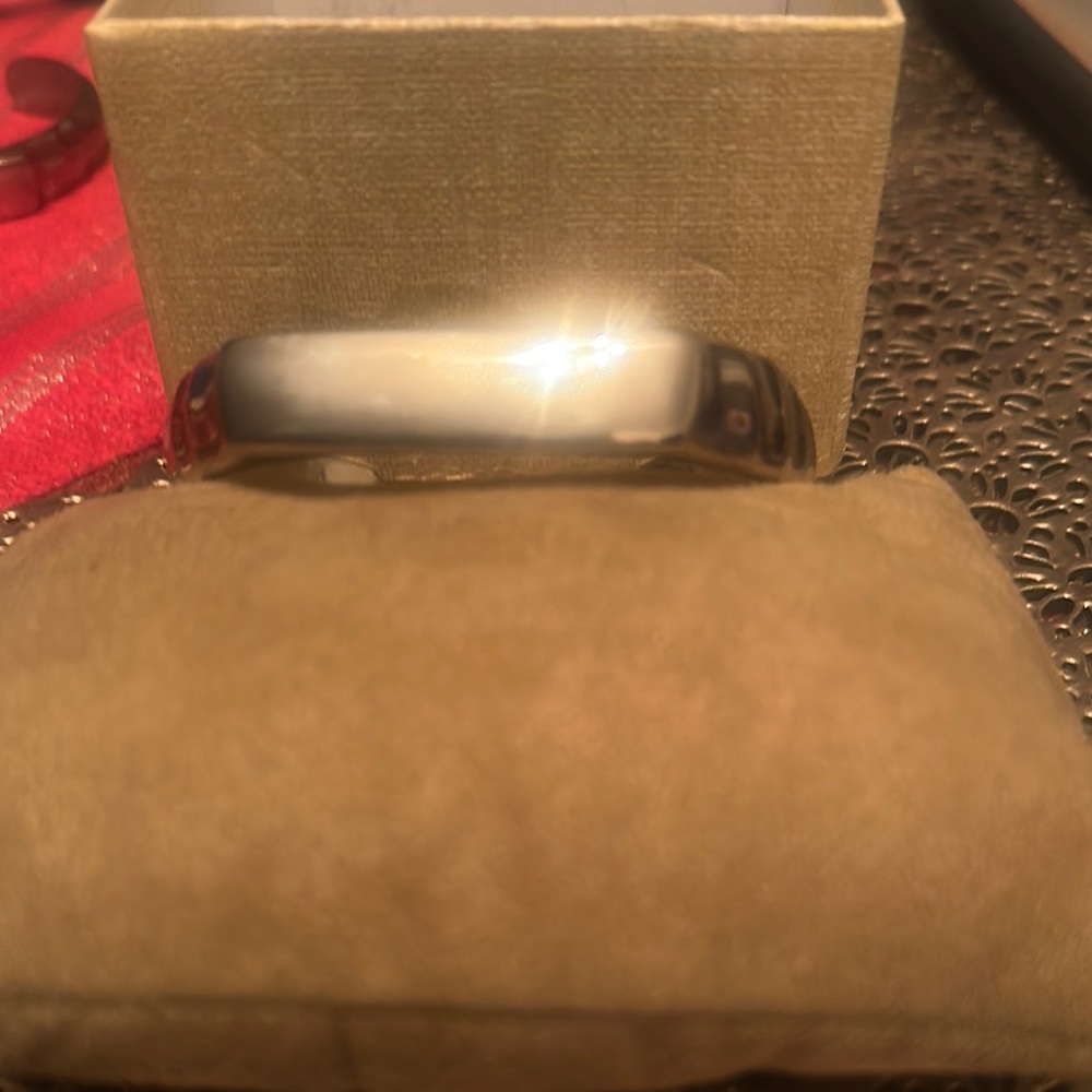 Elegant Silver African cuff bracelet